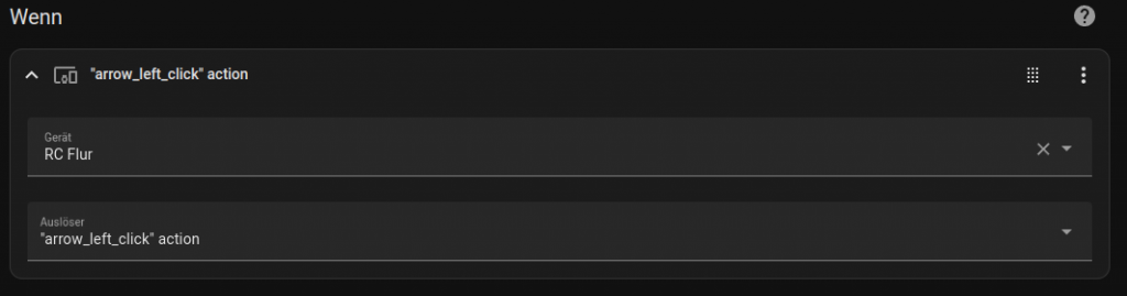 Wenn Button gedrückt wird